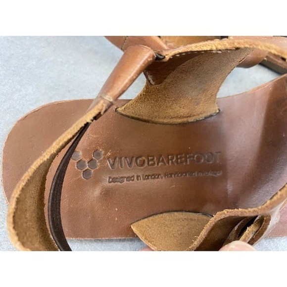 Vivobarefoot Women's 35 EU Opanka Sandals Brown Leather EUC - Picture 4 of 8